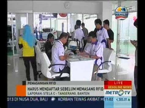 demo pemasangan chip rfid di indonesia|rfid.